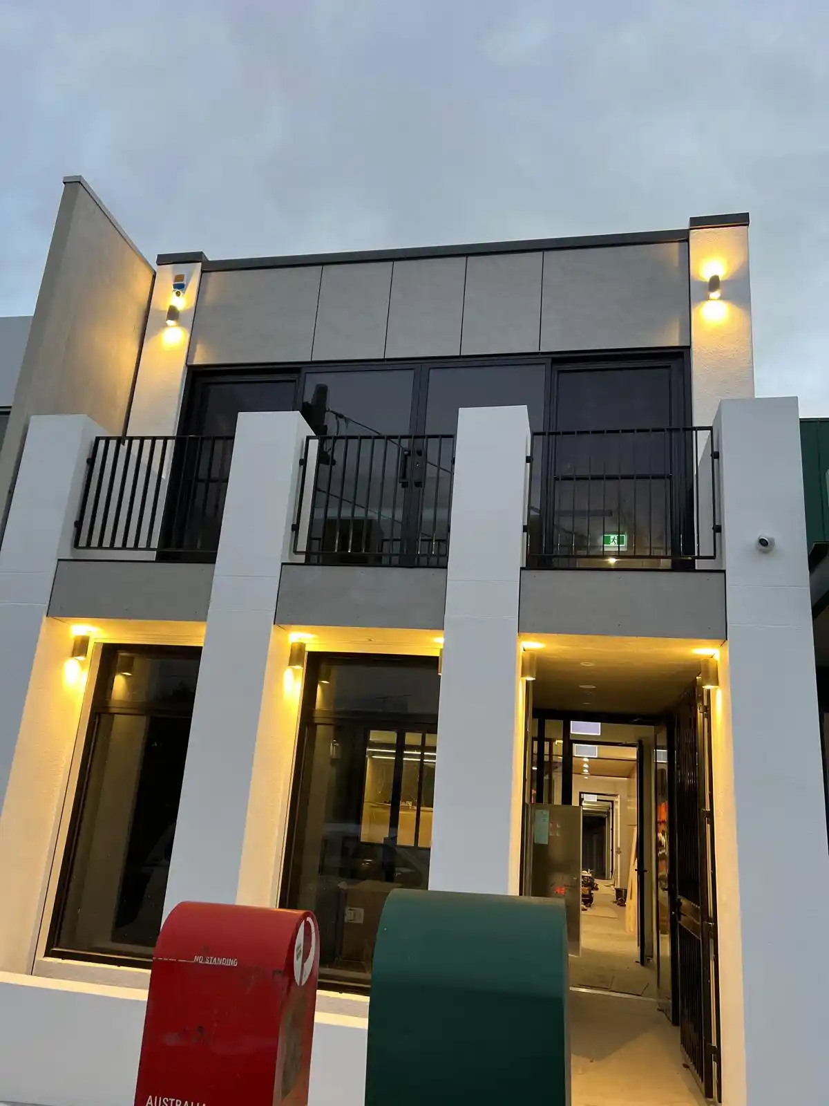 Highline Electrical — multi-unit residential exterior
