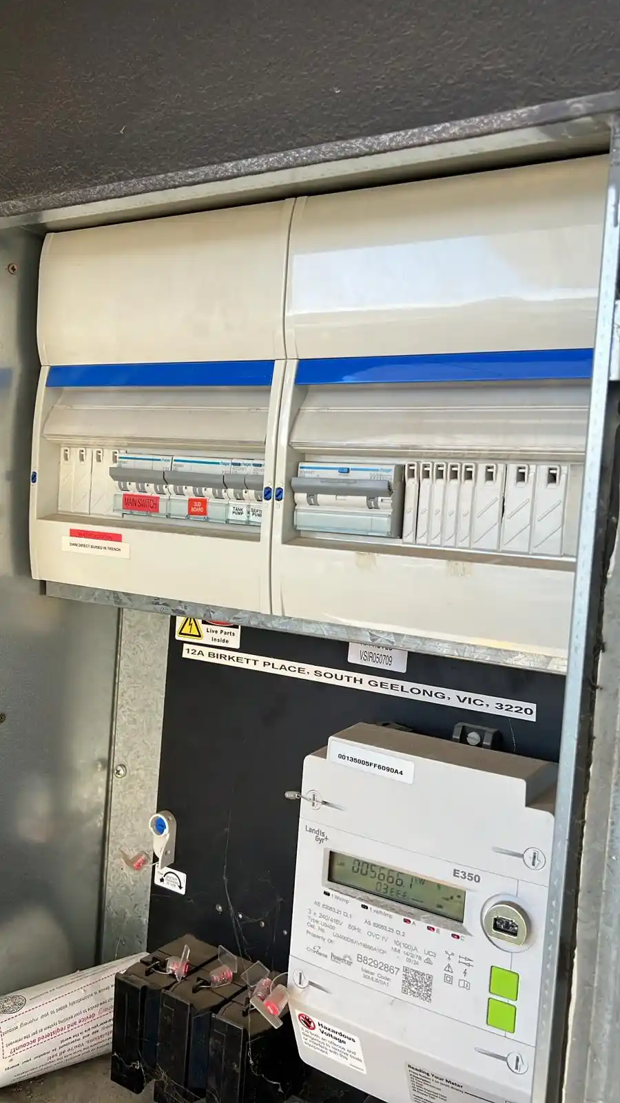 Switchboard upgrade Geelong